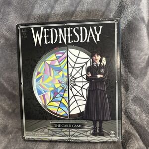 NETFLIX "Wednesday"Addams Family The Card Game From Spin Master Games 3-6 PL 10+